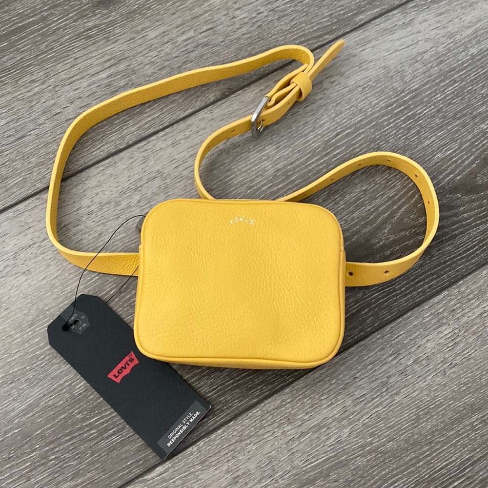 Brand New Levi’s Yellow Belt Bag